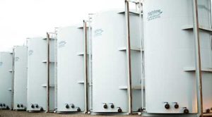 Highline Rentals 400 Barrel Upright Tanks